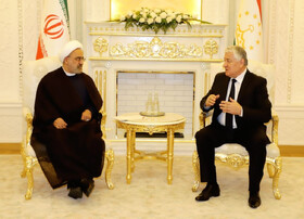 معاون اول قوه قضاییه با رئیس دادگاه عالی تاجیکستان دیدار کرد