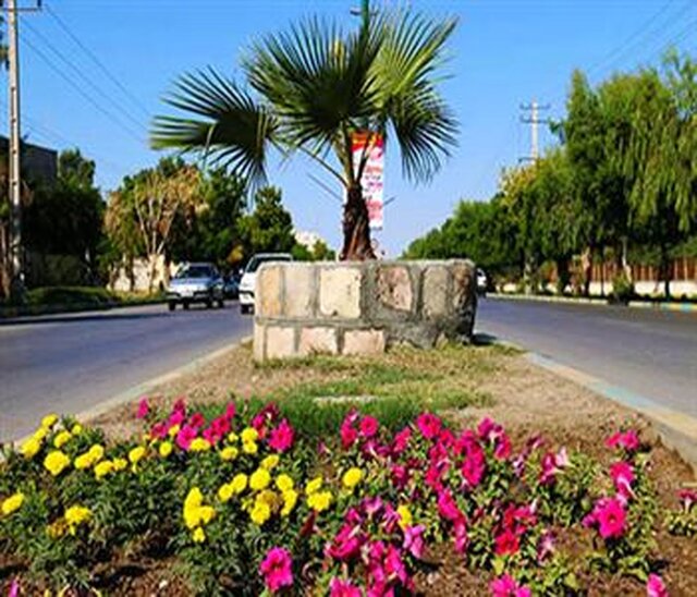 ساماندهی فصای سبز شهری خاش آغاز شد