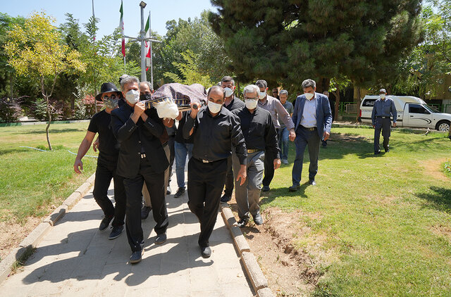 "حسن ارژنگنژاد" در خاک آرام گرفت