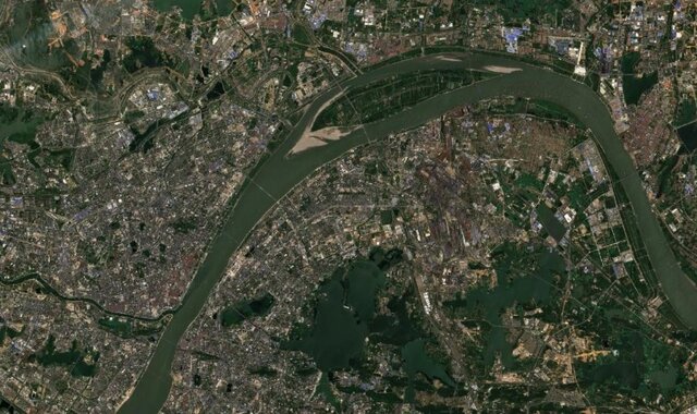 تصاویری از رودخانه های جهان که در حال خشک شدن هستند