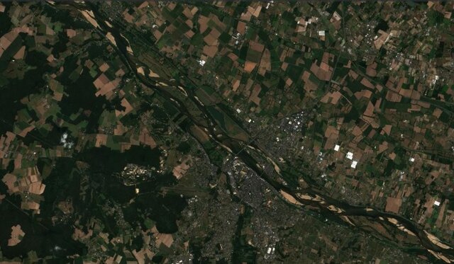 تصاویری از رودخانه های جهان که در حال خشک شدن هستند