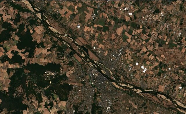 تصاویری از رودخانه های جهان که در حال خشک شدن هستند