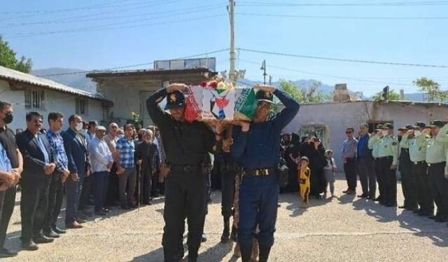 پیکر جانباز شهید کهگیلویه و بویراحمدی در گلزار شهدای یاسوج به خاک سپرده شد 