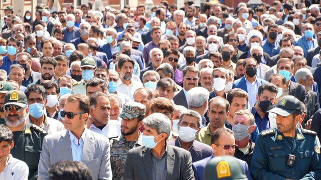 پیکر جانباز شهید کهگیلویه و بویراحمدی در گلزار شهدای یاسوج به خاک سپرده شد