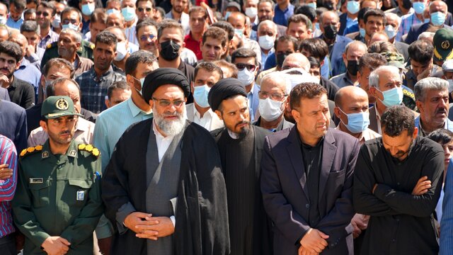 پیکر جانباز شهید کهگیلویه و بویراحمدی در گلزار شهدای یاسوج به خاک سپرده شد