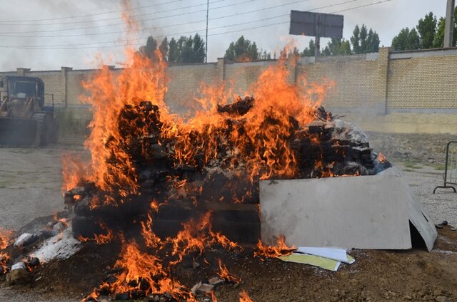 کشف و امحاء بیش از ۲ تن مواد مخدر در آذربایجان غربی