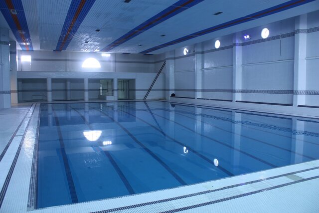 عکس تزئینی است استخر شهرک طالقانی نهاوند ۸۰ درصد پیشرفت فیزیکی دارد