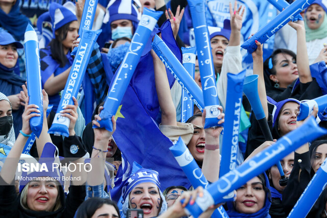 سلام دوباره زنان به استادیوم آزادی/دختران آبی خوشحال آمدن، خوشحالتر برگشتند