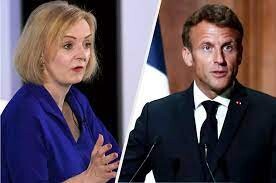 ماکرون جواب وزیر خارجه انگلیس را داد