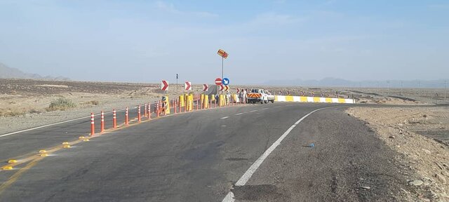 تک بانده شدن محور سراوان_گشت