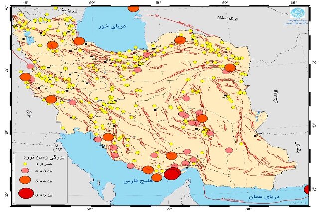 ثبت بیش از ۴۵۰ زمینلرزه در مردادماه/معرفی ۳ استان با بالاترین آمار رخداد زلزله