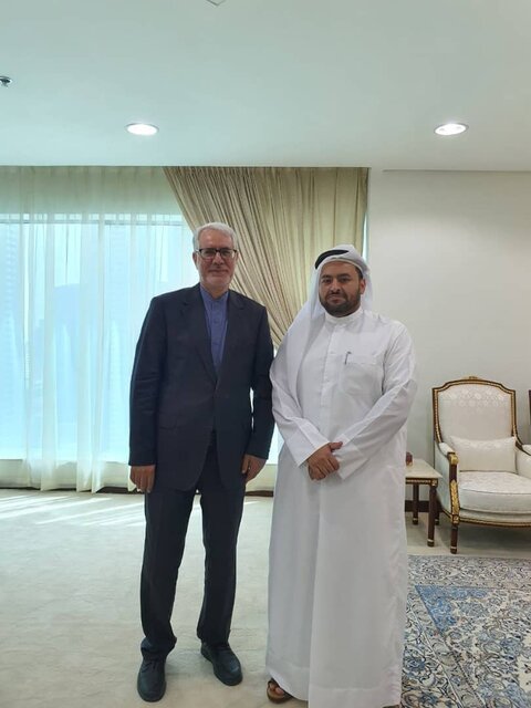 رایزنی سفیر ایران با معاون وزیر امور خارجه قطر