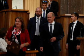 حمایت صدراعظم آلمان از گسترش اتحادیه اروپا از جمله اوکراین