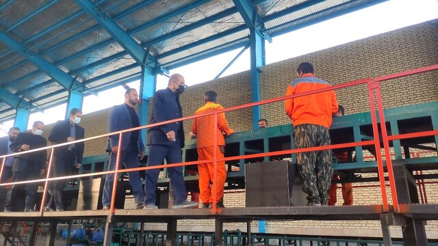 فاز اول کارخانه بازیافت زباله شهر یاسوج با حضور وزیر کشور افتتاح شد