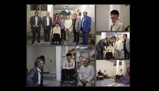 دیدار مدیران هنری با یک تئاتری جانباز دیدار مدیران هنری با یک تئاتری جانباز