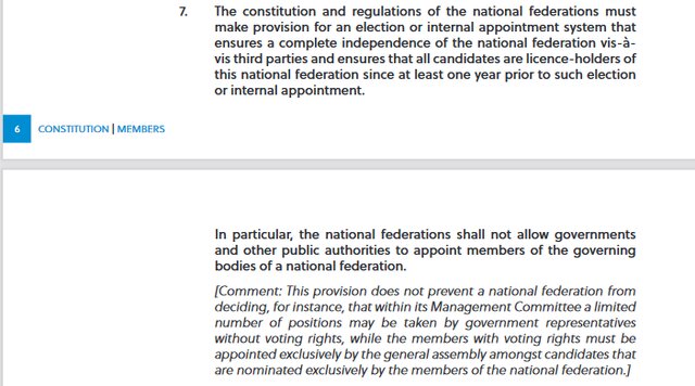 بند ابهام آمیز اساسنامه اتحادیه جهانی/ کاندیداهای دوچرخهسواری به دردسر می افتند؟