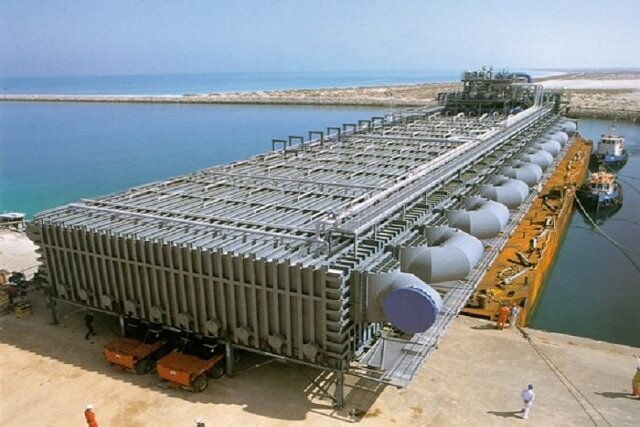 احداث بزرگترین آب شیرین کن صنعتی در جنوب ایران