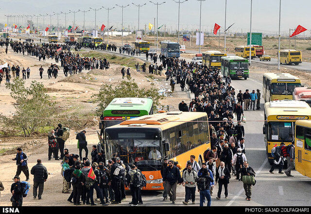 اعلام نرخ بلیط اتوبوس برای زائران اربعین در بوشهر 