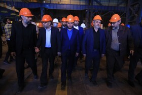 بازدید وزیر صمت از ۲ واحد صنعتی معدنی اردکان