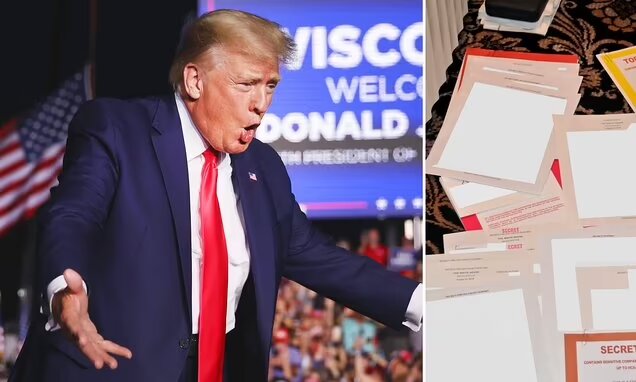 کشف بیش از ۱۱ هزار سند دولتی و ۹۰ پوشه خالی با برچسب "محرمانه" از خانه ترامپ 