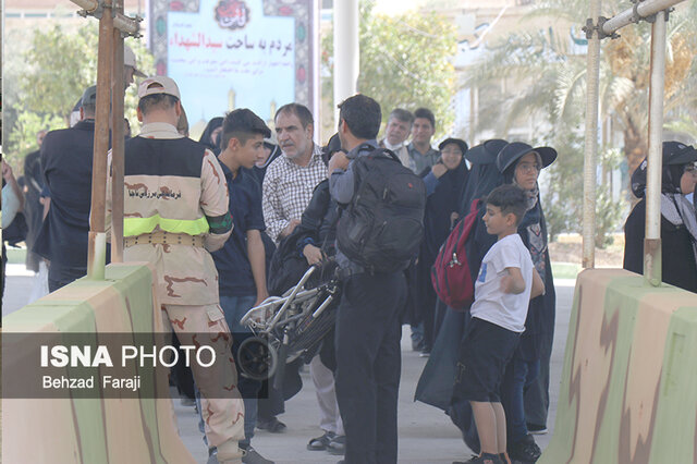 خروج زوار اربعین از مرز خسروی