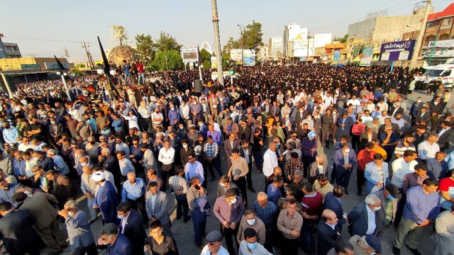 مراسم تشییع پیکر استاد سید قادر لاهوتی برگزار شد