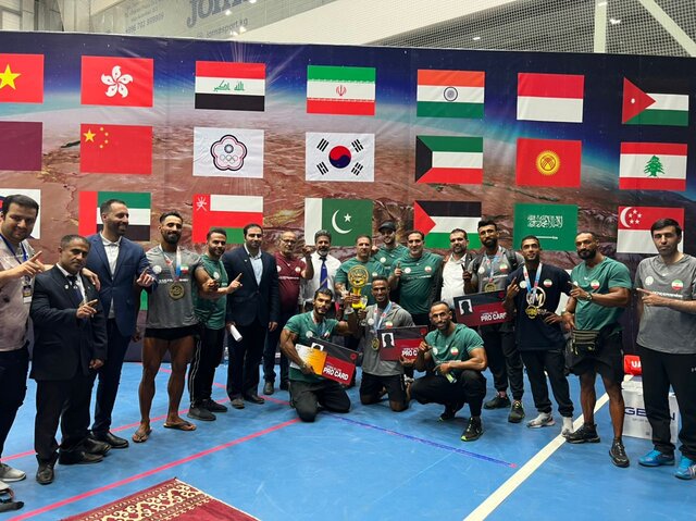 پرورش اندام ایران قهرمان آسیا شد پرورش اندام ایران قهرمان آسیا شد