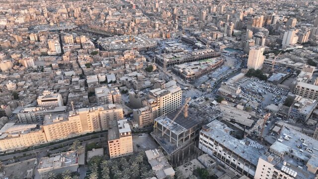 آمادهسازی جوار حرم امام حسین (ع) برای اربعین