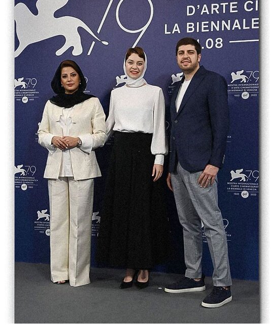 طناز طباطبایی، هومن سیدی، شادم کرمرودی و... مقابل دوربین عکاسان ونیز