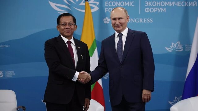 میانمار و روسیه تفاهم‌نامه همکاری انرژی اتمی امضا کردند