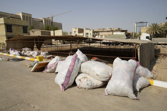 تصاویری از آمادهسازی کربلا برای اربعین