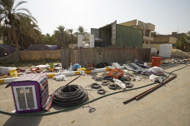 تصاویری از آمادهسازی کربلا برای اربعین