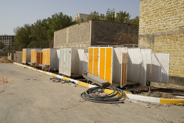 تصاویری از آمادهسازی کربلا برای اربعین