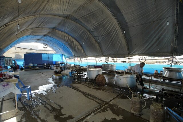 تصاویری از آمادهسازی کربلا برای اربعین