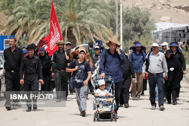 عکس آرشیوی است. پیش بینی تردد ۲میلیون زائر از پایانه مرزی خسروی در ایام اربعین