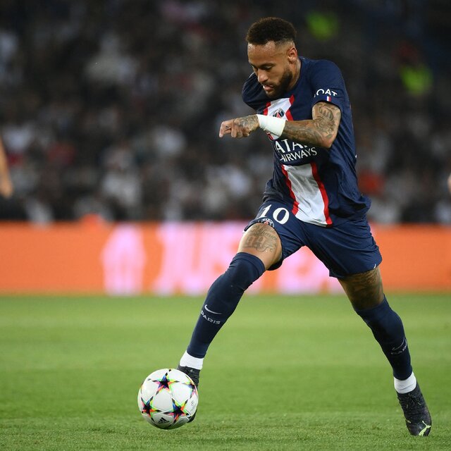 نیمار چهارمین گلزن تاریخ پاری سن ژرمن شد 