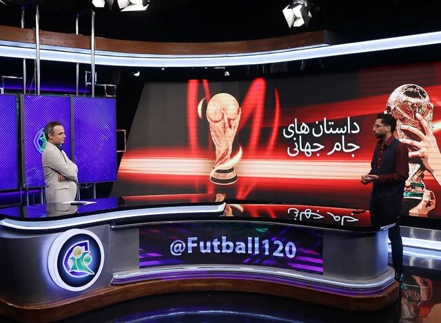 تصاویری از پشت صحنه «فوتبال ۱۲۰» با حضور فردوسیپور