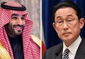 گفت‌وگوی تلفنی بن سلمان و نخست‌وزیر ژاپن