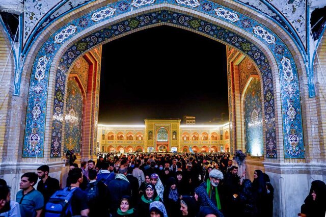 صحنههایی از اسکان زائران در جوار حرم امام علی (ع)