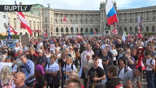 اتریشی‌ها علیه افزایش هزینه‌های معیشتی به خیابان ‌آمدند