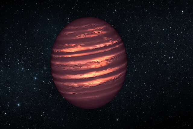کشف اتفاقی یک ستاره-سیاره به لطف جابجایی گاز