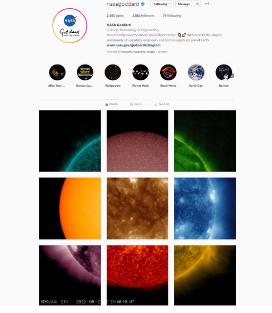 ناسا یک پازل ۹ رنگ از خورشید منتشر کرد