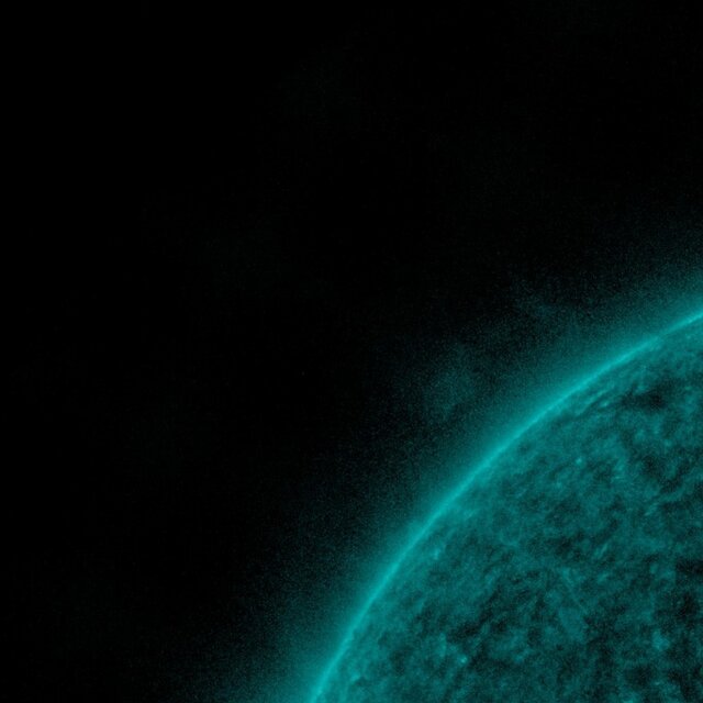 ناسا یک پازل ۹ رنگ از خورشید منتشر کرد