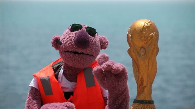 عکس آرشیوی است نوستالژی کارتون «فوتبالیستها» با حضور جناب خان