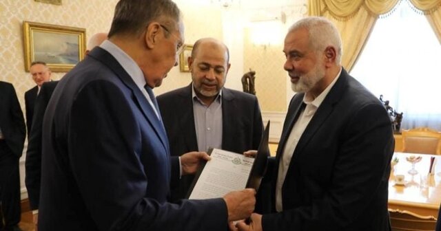 پیام مکتوب هنیه به پوتین  پیام مکتوب هنیه به پوتین