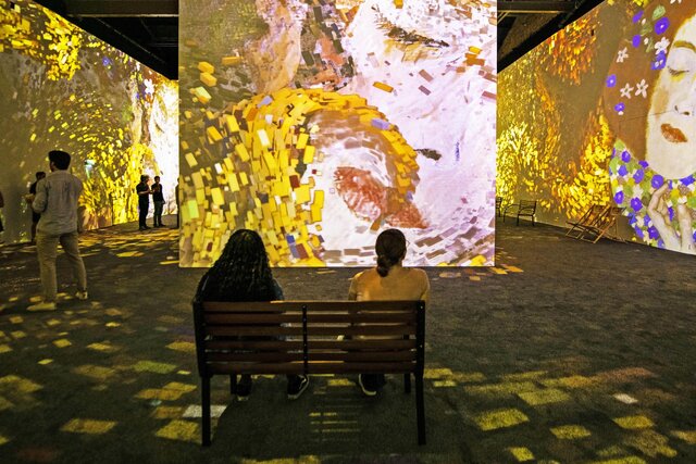 در شاهکارهای طلایی «کلیمت» غرق شوید