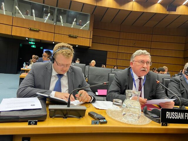 اولیانوف: تبادل نظر درباره ایران در جلسه شورای حکام پایان یافت اولیانوف: تبادل نظر درباره ایران در جلسه شورای حکام پایان یافت