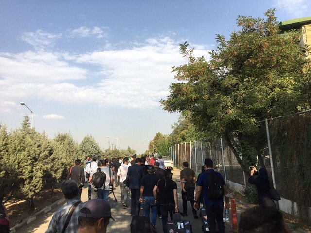 اولین تمرین ایران با کیروش در میان استقبال شدید اصحاب رسانه