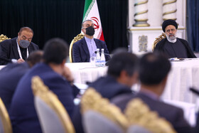 دیدار ریس جمهور با تجار ایرانی مقیم ازبکستان