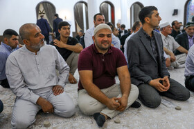 حضور سید ابراهیم رییسی ، رییس جمهوری اسلامی ایران  در مسجد «پنجاب» سمرقند